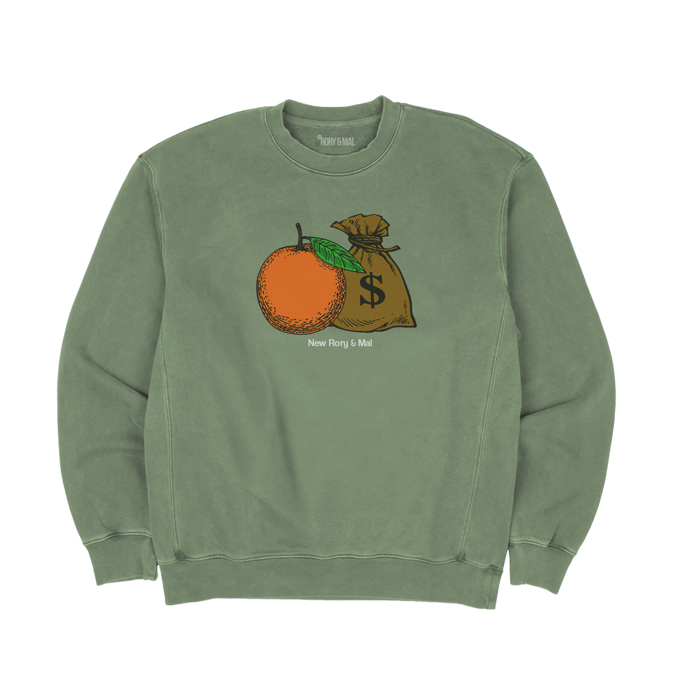 Orange & Money Bag Crew