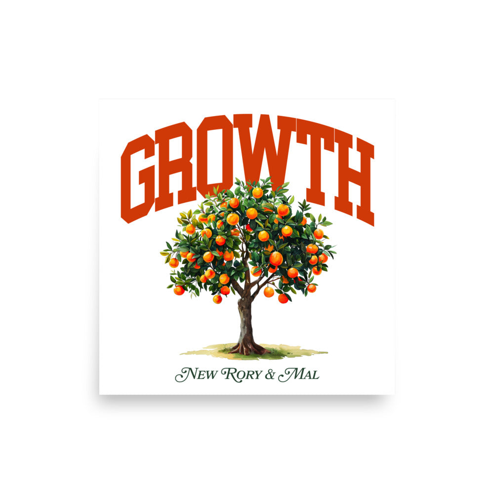 Growth Matte Poster