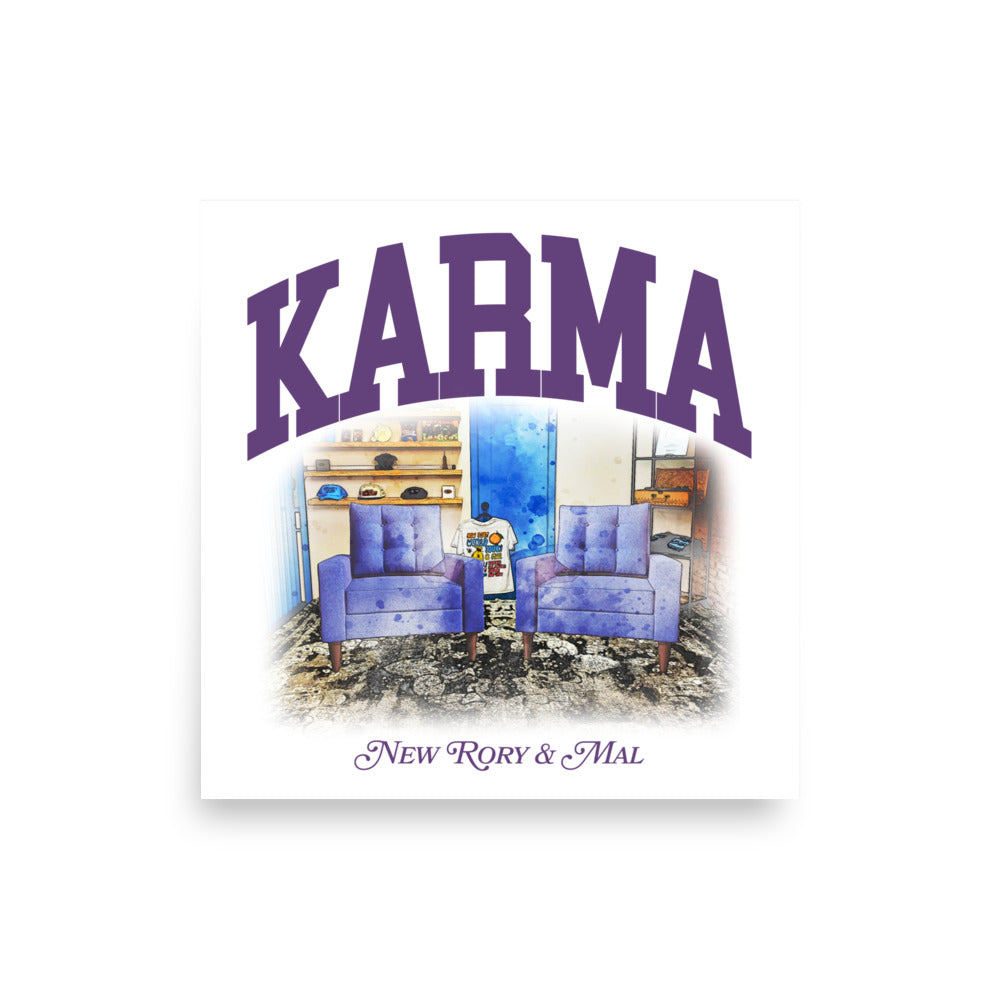 Karma Matte Poster